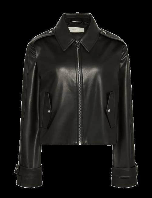 Calvin Klein Jeans | Leather Moto Jacket | XL