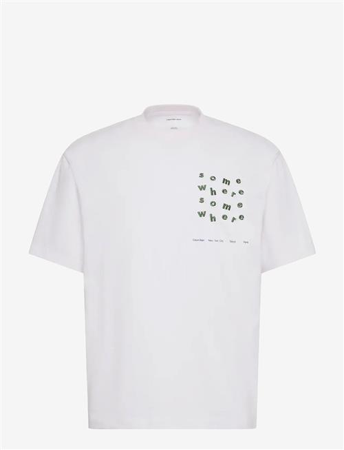 Calvin Klein Jeans | Ss 16S Calvin Somewhere Graphic | XS