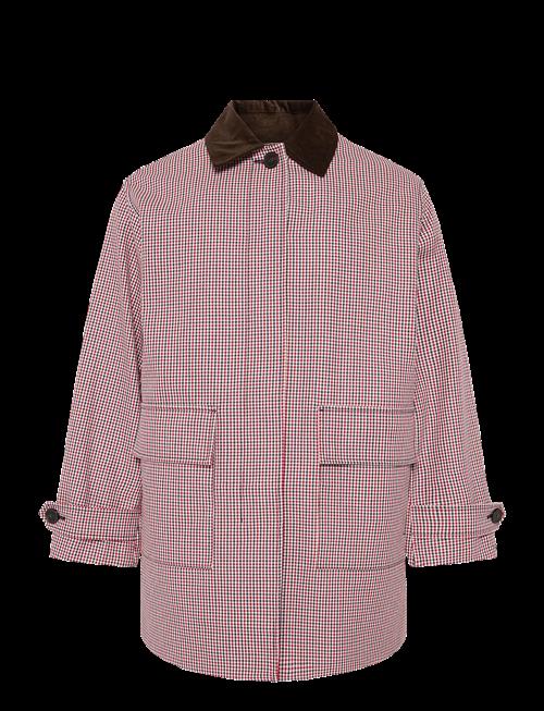 Tommy Hilfiger | Check 2-In-1 Cotton Coat | 44