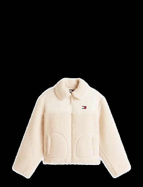 Tommy Jeans | Tjw Teddy Fabric Mix Jacket | L