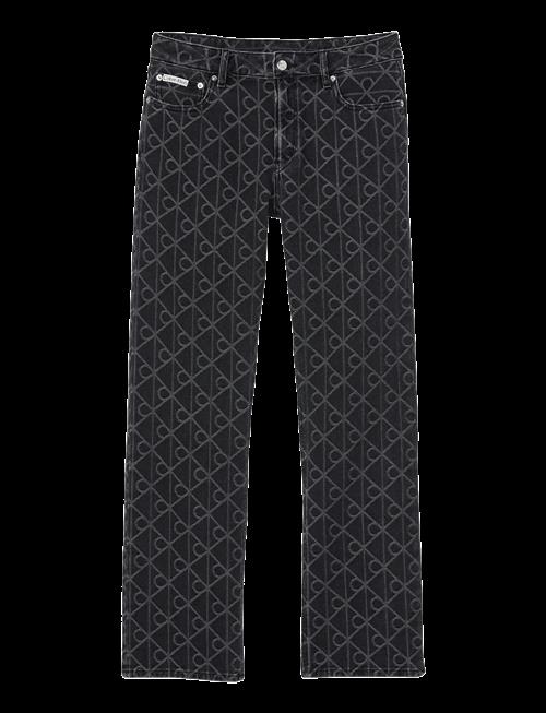 Calvin Klein Jeans | Signature 90S Straight Black Emb | 31 x 32