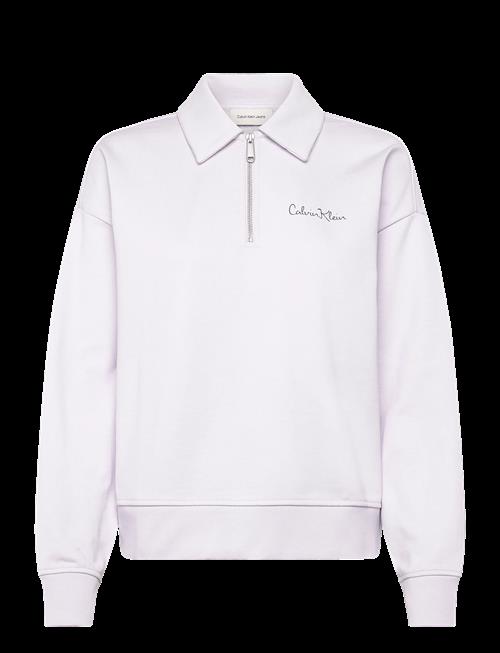 Calvin Klein Jeans | Ls French Terry Graphic Qz Sweat | XXS