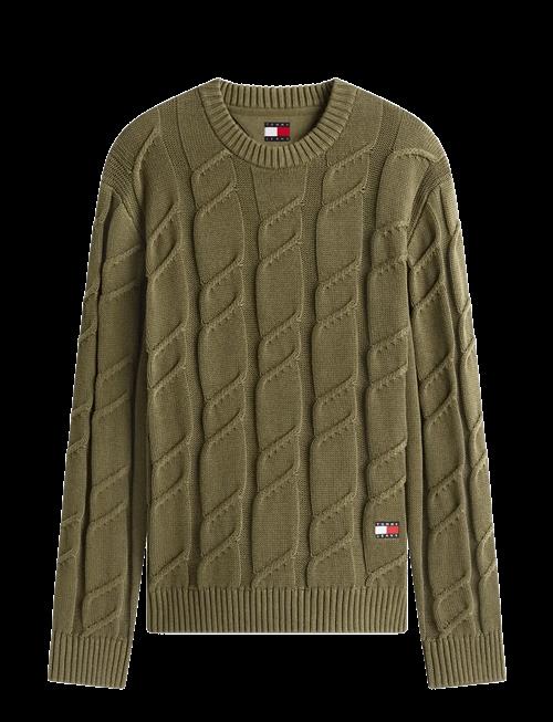 Tommy Jeans | Tjm Reg Chunky Cable Knt Swt Ext | XL