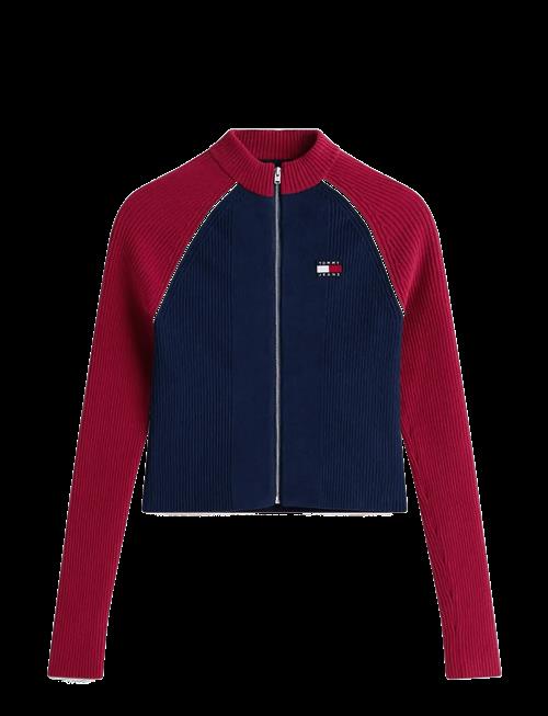 Tommy Jeans | Tjw Colorblock Zip Thru Cardigan | L