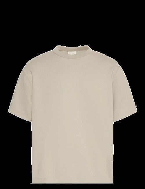Calvin Klein | Ss Crinkle Crepe Spacer Tee | L