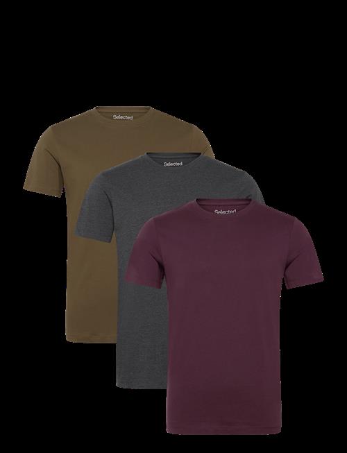 Selected | Slmcormac Ss O-Neck Tee 3-Pack Noos | S