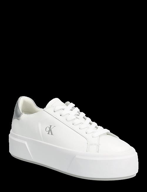 Calvin Klein | Flatform Lace Up Lth Met | 39