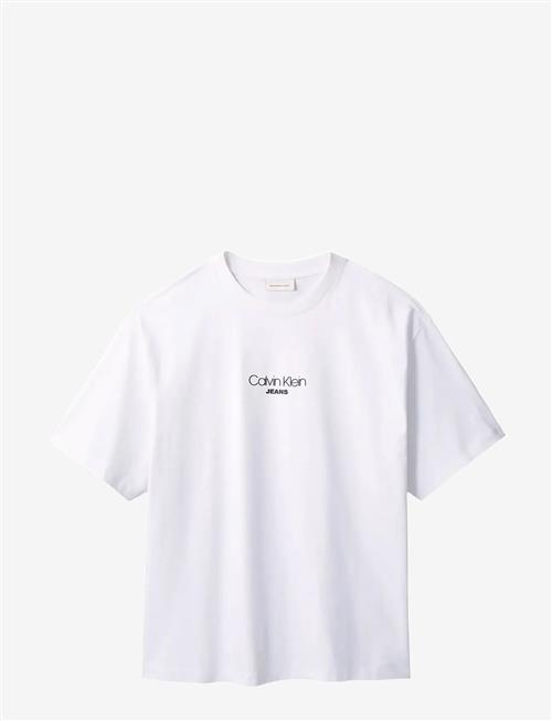 Calvin Klein Jeans | Ss 16S Rlxd Fit Ckj Graphic Tee | S