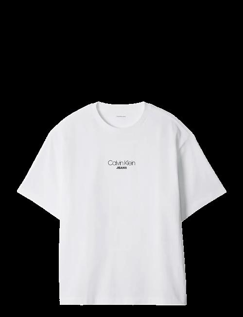 Calvin Klein Jeans | Ss 16S Rlxd Fit Ckj Graphic Tee | XXL