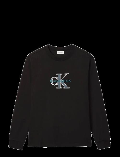Calvin Klein Jeans | Ls 16S Jersey Tri-Color Monologo | L