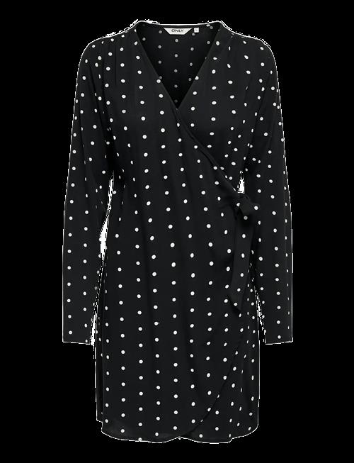 ONLY | Onlkeshav L/S V-Neck Wrap Dress Wvn | S