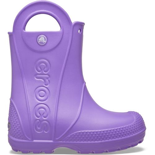 Crocs Handle It Rain Boot K PPl Purple Pulse 25-26 EU  Lilla  25-26 EU  Drenge, Piger