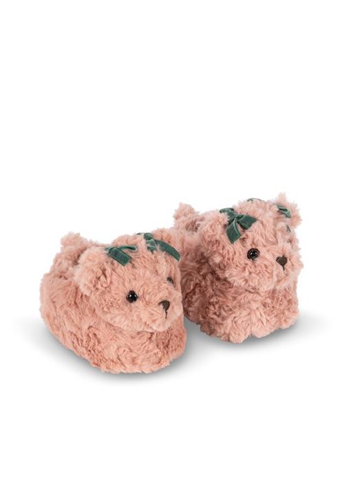 Konges Sløjd Teddy Tøfler Dusty Pink  Dusty Pink-29/30  Lyserød  29-30 EU  Piger