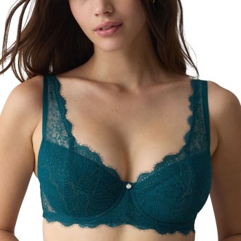 Triumph BH Amourette Sparkle Wired Balconette Bra Petrol D 70 Dame
