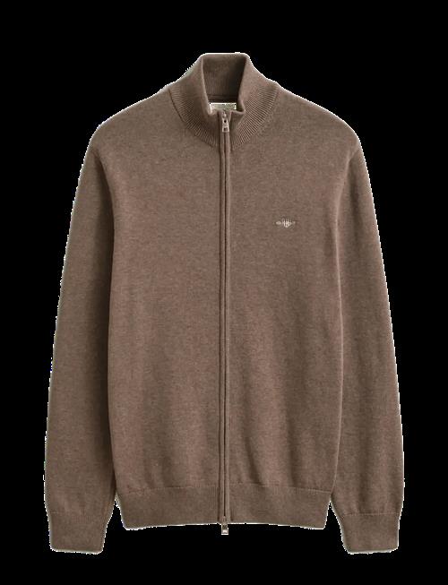 Gant | Cotton Knit Zip Cardigan | XXL