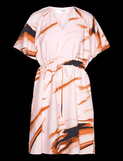Selected | Slfattia Ss Aop V-Neck Short Dress B | 36