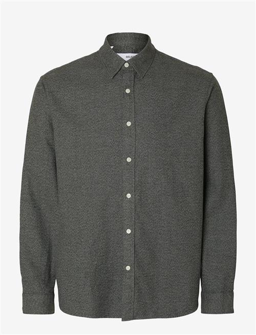 Selected | Slmregclaus Noah Brush Twist Sht Ls Noos | M