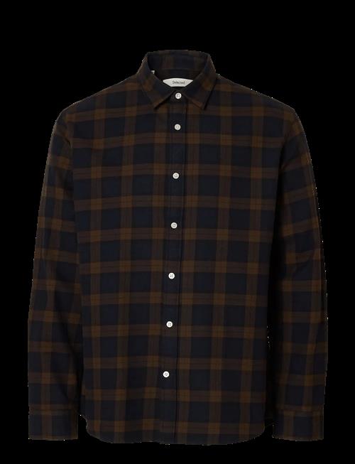Selected | Slmregclaus Noah Brush Twist Sht Ls Noos | S