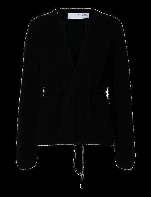 Selected | Slfsia Ras Ls Knit Belt Cardigan | XL