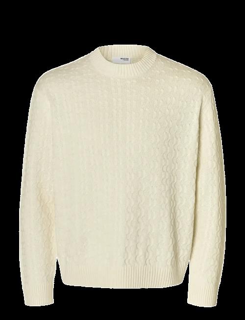 Selected | Slhphilip Ls Knit Relaxed Crew Neck | XXL