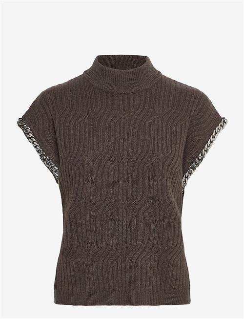 Dante6 | Dante6-Meloe  Sleeveless Chain Sweater | L