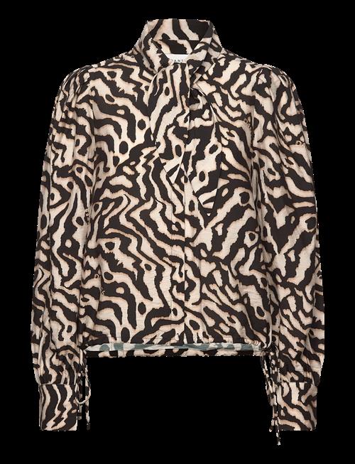Dante6 | Dante6-Cheska Printed  Pussy Bow Blouse | 38