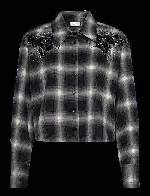 Dante6 | Dante6-Eason Check Embellished Shirt | 42