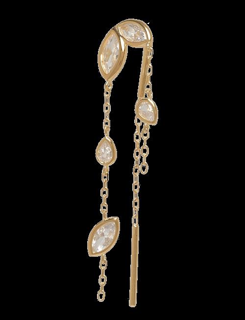 Maria Black | Swift Earring 03 Gold | LEFT