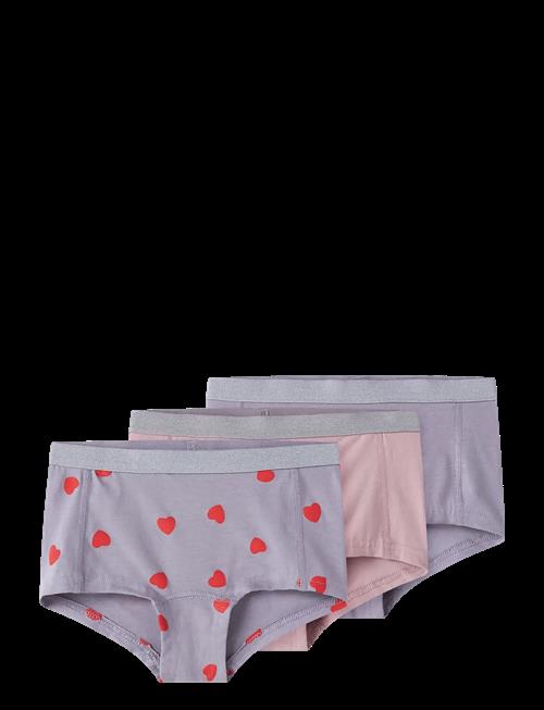 name it | Nkfhipster 3P Lavender Hearts Noos | 158-164