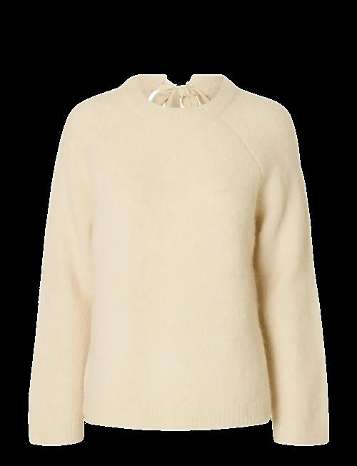 Selected | Slfgabella Ls Knit Bow O-Neck | XXL