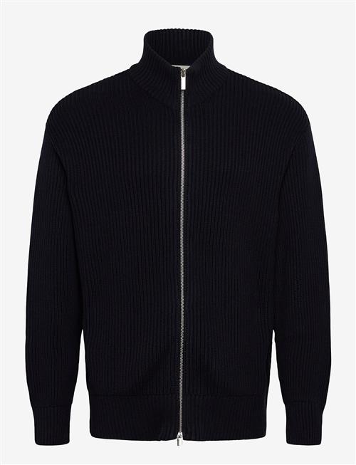 Selected | Slhdry Ls Knit Relaxed Full Zip Collar | XL
