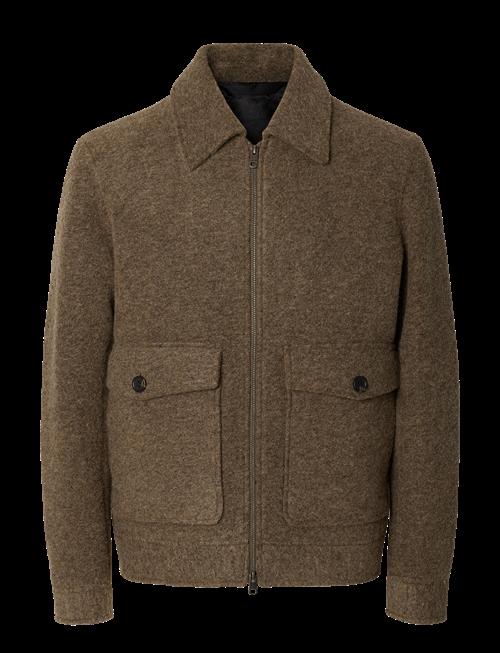 Selected | Slmjakob Wool Blend Jkt Noos | L
