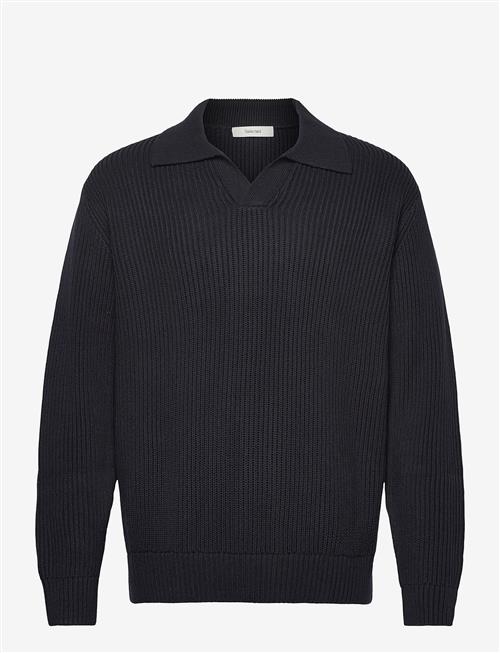 Selected | Slhdry Ls Knit Relaxed Open Polo | M
