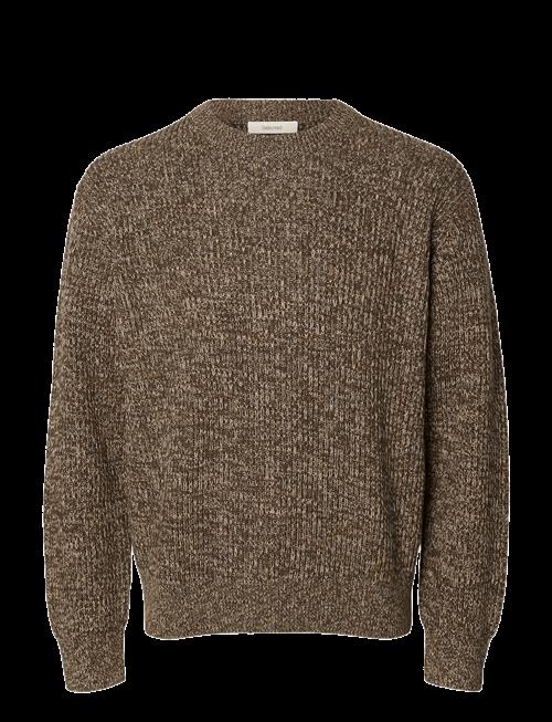 Selected | Slmtilum Ls Knit Crew Neck Noos | XL