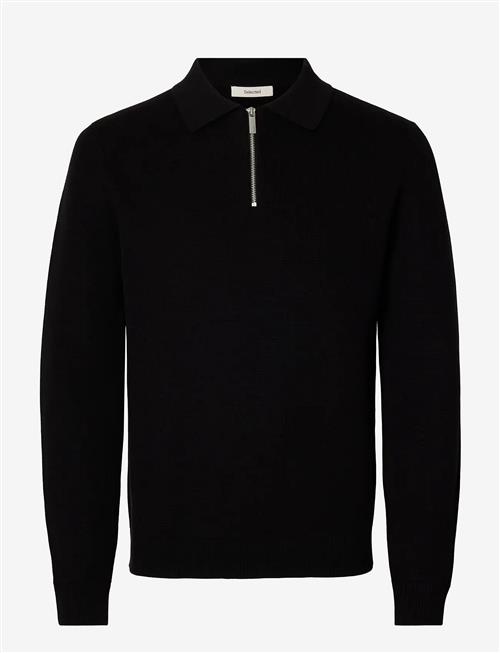 Selected | Slhdane Ls Knit Struc Half Zip Polo Noos | XL