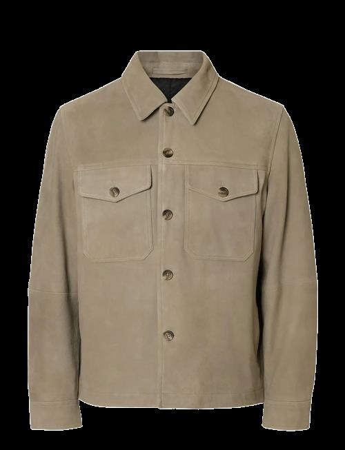 Selected | Slhthom Suede Overshirt Noos | S