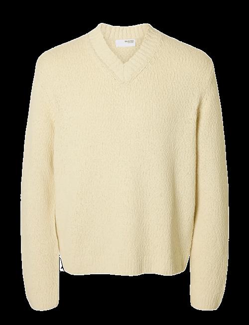 Selected | Slhangus Ls Knit Relaxed V-Neck | S