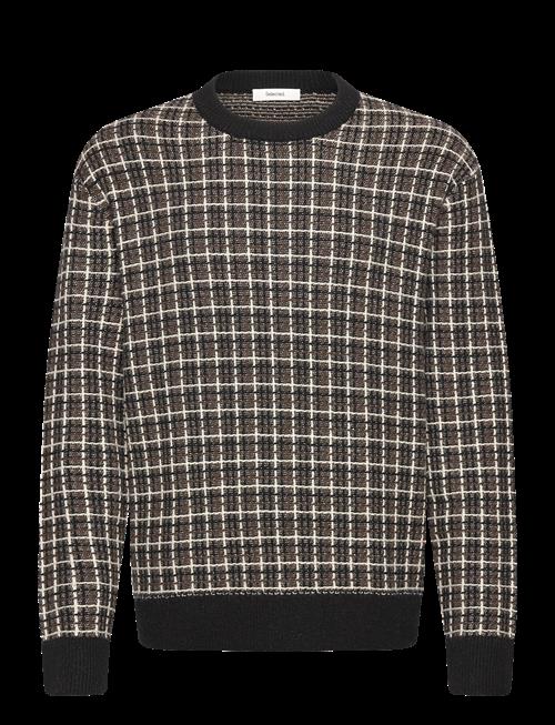 Selected | Slhmikolas Ls Knit Relaxed Crew Neck | L
