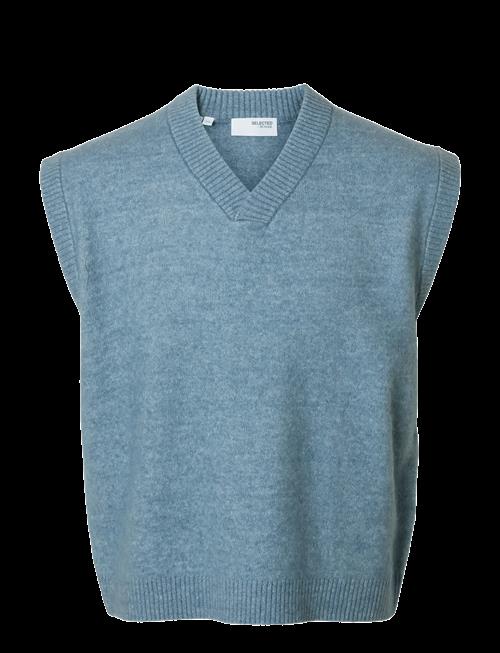 Selected | Slhrai Sl Knit V-Neck Relaxed Waistcoat | S