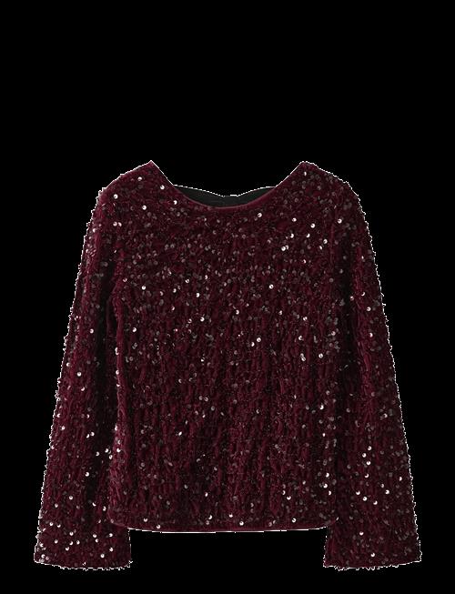 name it | Nkfrusitta Ls Bow Blouse | 116