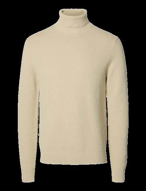 Selected | Slmdane Ls Knit Structure Roll Neck Noos | XL