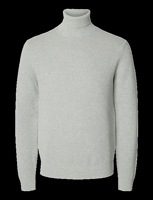 Selected | Slmdane Ls Knit Structure Roll Neck Noos | XXL