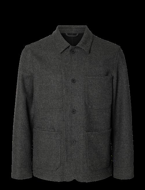 Selected | Slm-Landon Wool Blend Hybrid Blazer Noos | S