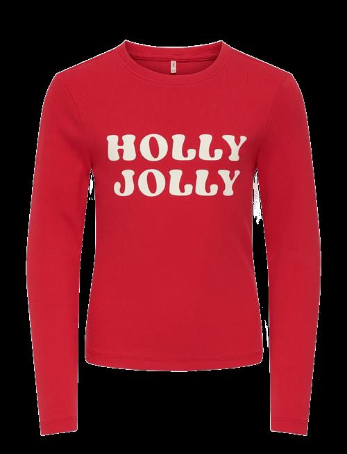 Kids Only | Kogbella Xmas Life L/S O-Neck Top Jrs | 134-140