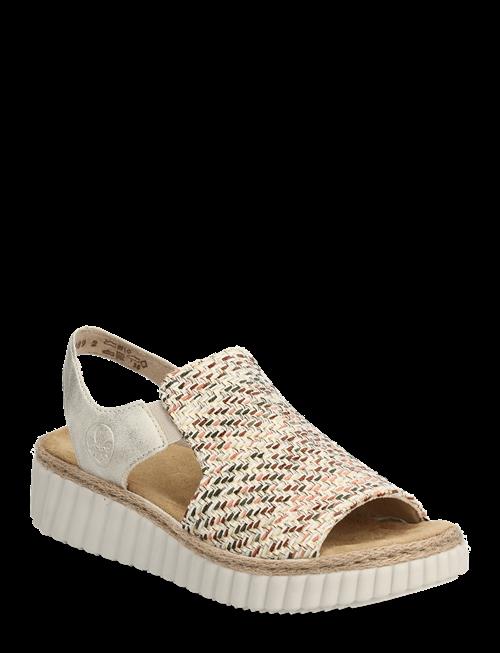 Rieker | Rieker Ladies' Sandals 69276-00 Black | 40