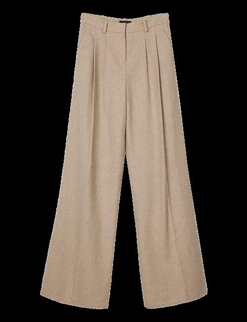 Lexington Clothing | Tailored Wool Blend Wide Pants | S