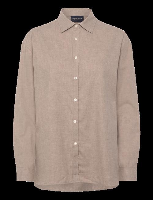 Lexington Clothing | Casual Cotton Flannel Solid Shirt | L