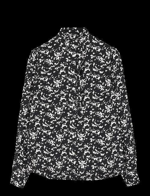 Lexington Clothing | Printed Frill Blouse | S
