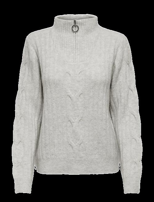 JDY | Jdyandrea L/S Zip Cable Pullove Knt Noos | XXL