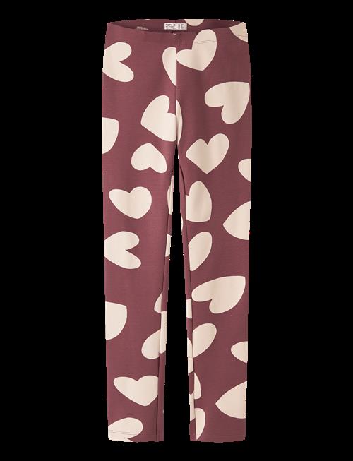 name it | Nkfdavina Aop Swe Legging Bru Noos | 80